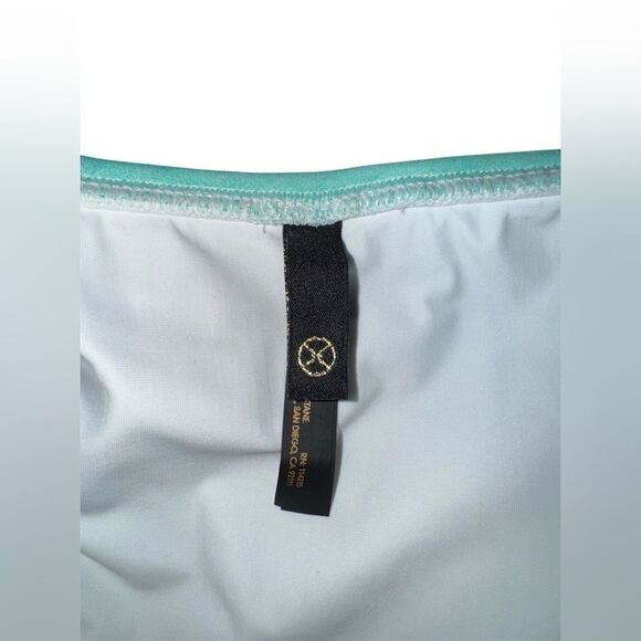 Vix NWT Bia Feather Cheeky Bikini Bottoms in Turquoise Size Large - Picture 7 of 7